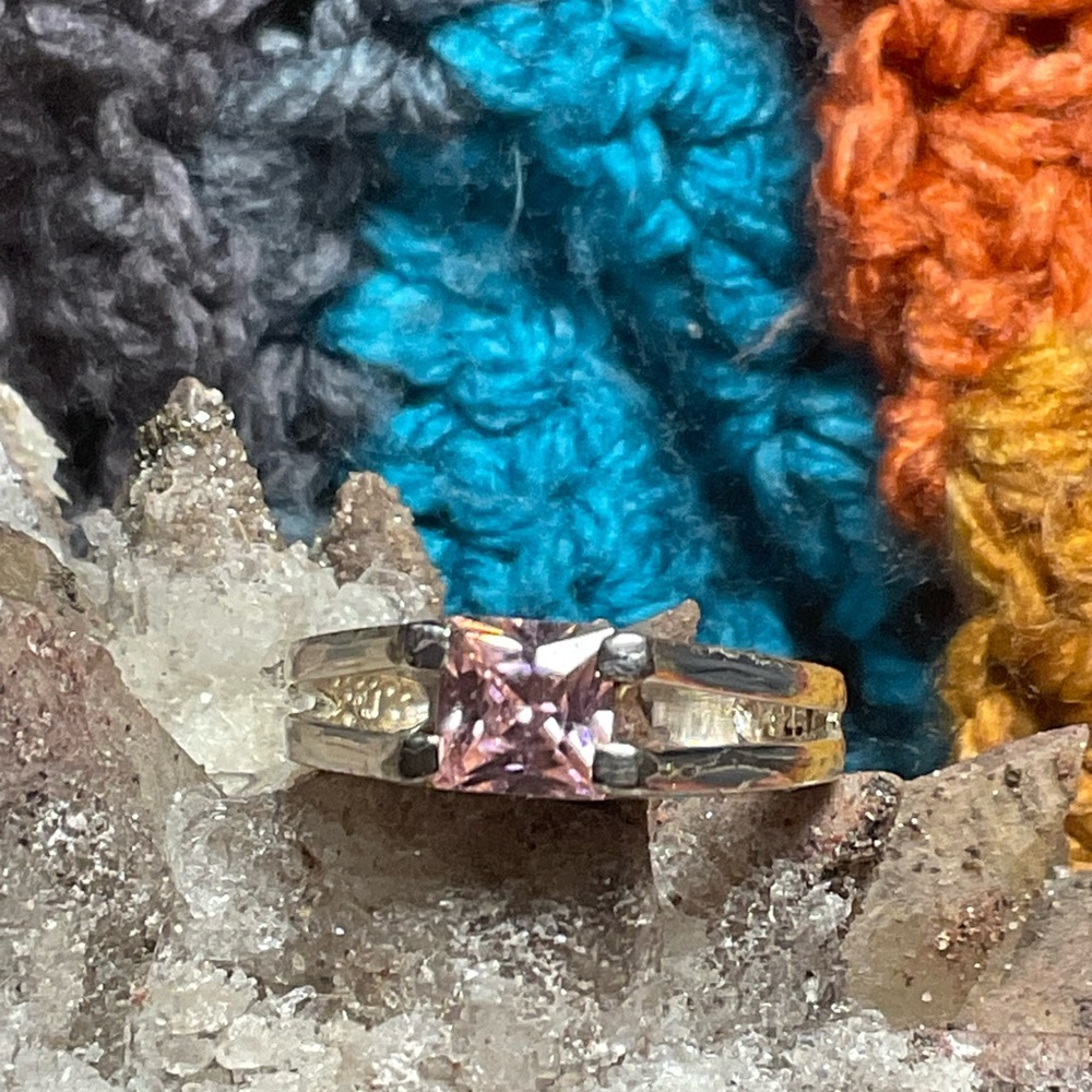 Pink Gem ring